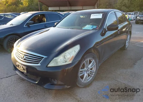 2011 Infiniti G37 Journey from USA, damaged, VIN JN1CV6APXBM500257